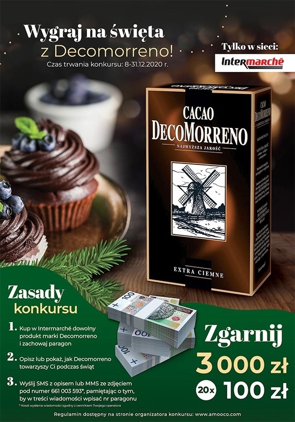 Cacao DecoMorreno Zgarnij 3000zł