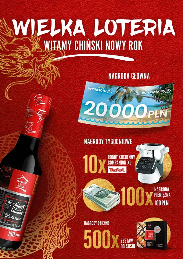 Wielka Loteria Witamy Chiński Nowy Rok